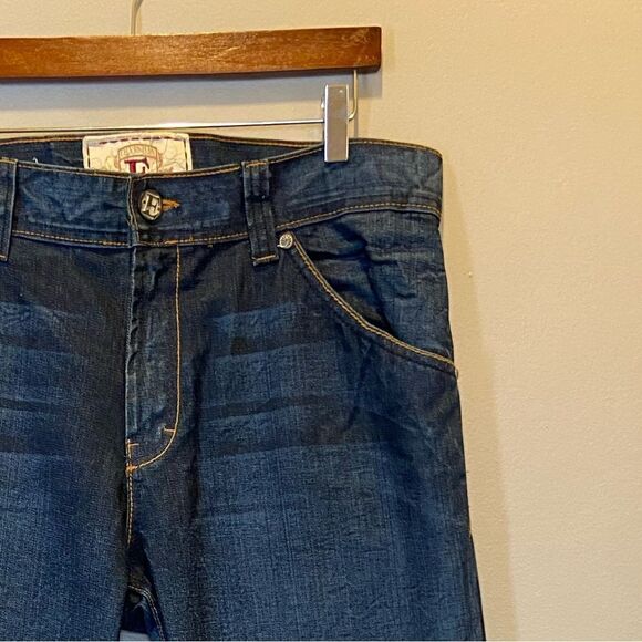 Division E Dark Wash Straight  Jeans 33 - Picture 3 of 10